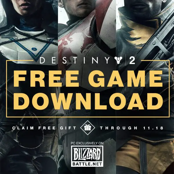 Get Destiny 2 For Free On PC