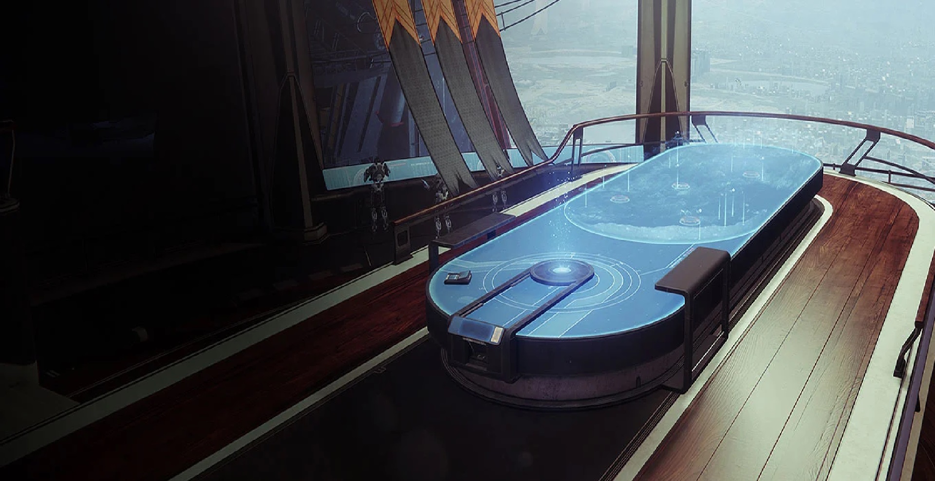 Have You Appreciated The Hardwood Floor In The H.E.L.M. In Destiny 2?