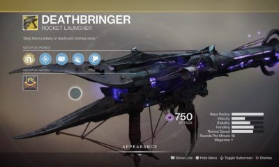 How to Get the Deathbringer Catalyst in Destiny 2