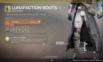 Why Are Lunafaction Boots Are Randomly Glitching in Destiny 2