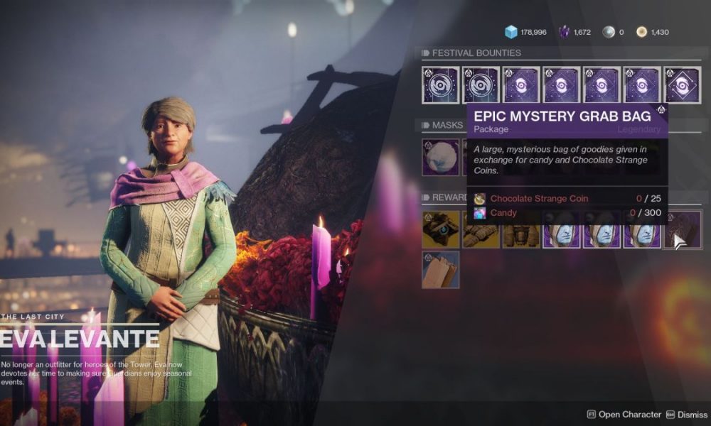 What's Inside Destiny 2's Festival of the Lost Epic Mystery Grab Bags