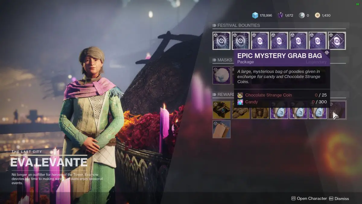 What's Inside Destiny 2's Festival of the Lost Epic Mystery Grab Bags